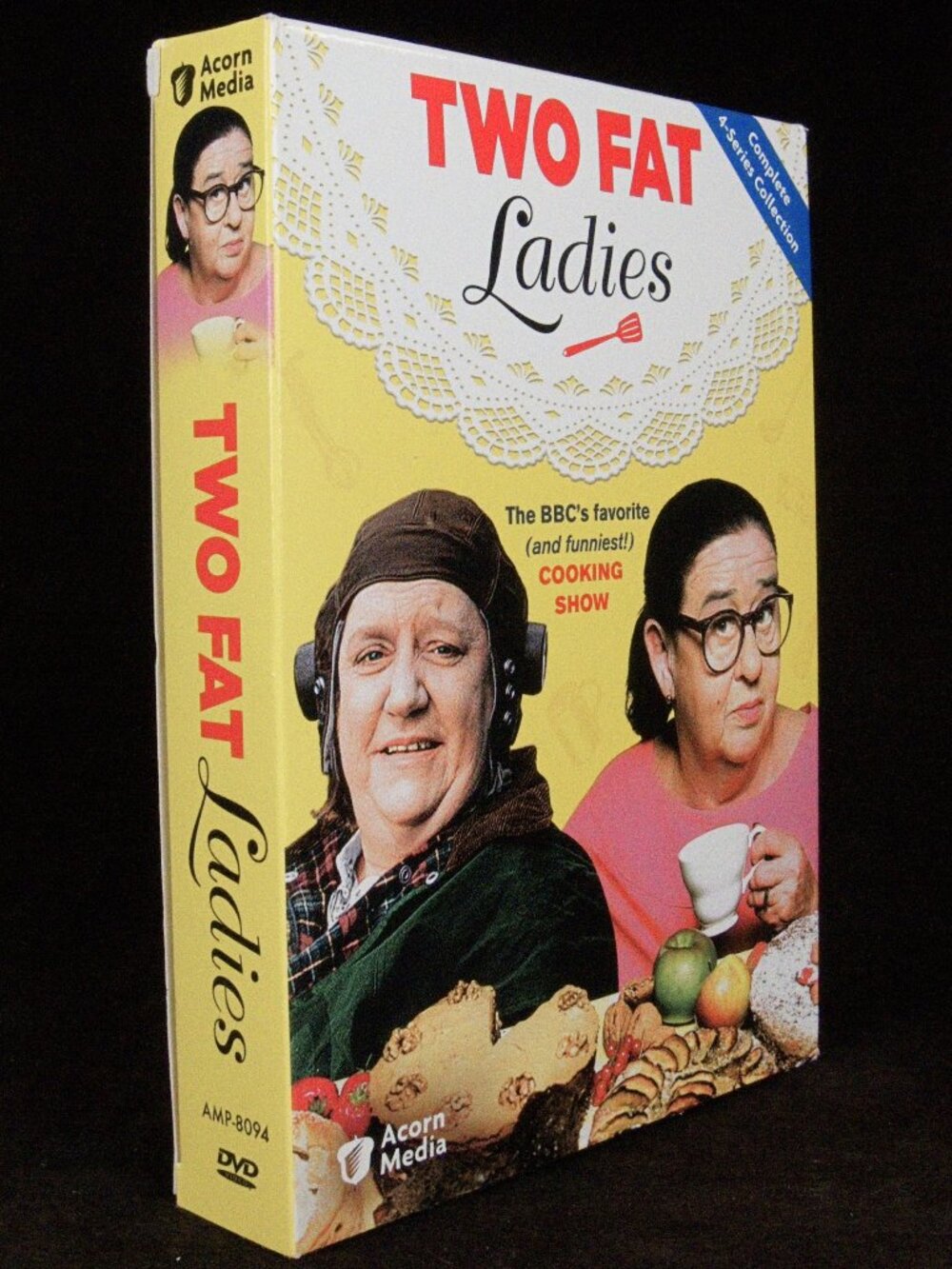 Two Fat Ladies — Complete 4-Series DVD Collection with Recipe Booklet